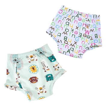 newborn in cloth diapers